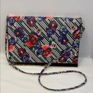Aldo NWOT Tablet Crossbody Bag Multicolor Floral